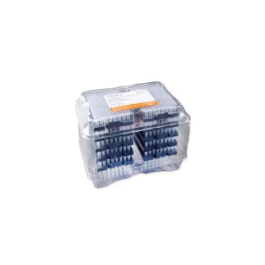 Corning DeckWorks 1-300µL Pipet Tips, Graduated, Reload Starter Kit, Natural, Non-Sterile, Polypropylene, 96 Tips/Deck, 10 Decks/Pack, 960 Tips/Pack, 1 Pack/Case. and 10 Empty Racks/Case.