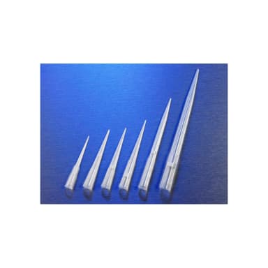 Corning DeckWorks 0.1-10µL Low Binding Pipet Tips, Graduated, Hinged Racks, Natural, Non-Sterile, Polypropylene, 96 Tips/Rack, 10 Racks/Pack, 4 Packs/Case.
