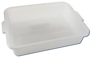 Box Tote Natural, HDPE 21.375-15.5-6", 6/CS