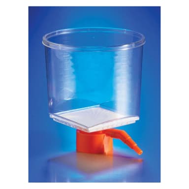 Corning 1000mL Bottle Top Vacuum Filter, 0.22Micrometer Pore, 54.5cm squared CA Membrane, Fits 45mm Diameter Necks, Sterile, Individually Packaged, 12/Case