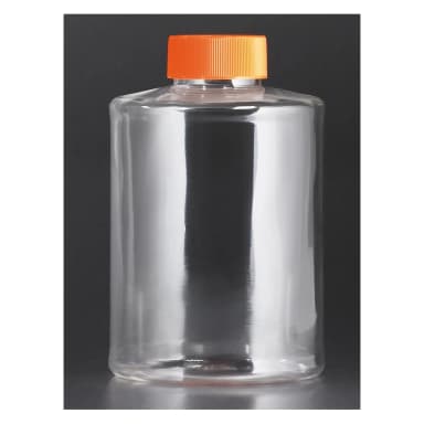 Corning 490cm Polystyrene Roller Bottle with Plug Seal Cap, Sterile, 2/Bag, 40/Case