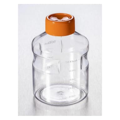 Corning 500mL Easy Grip Polystyrene Storage Bottles with 45mm Caps