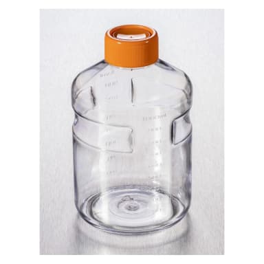 Corning 1L Easy Grip Polystyrene Storage Bottles with 45mm Caps