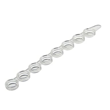 8 Well Strip Caps for MicroWell Modules and Plates Sterile PE