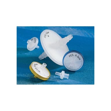 Corning 15mm Diameter Syringe Filters, 0.2Micrometer Pore Regenerated Cellulose Membrane, Sterile, Individually Packaged, 50/Case
