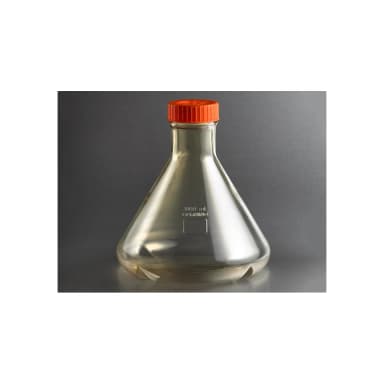 Corning 3L Baffled Polycarbonate Erlenmeyer (Fernbach Design) Flask with Vent Cap