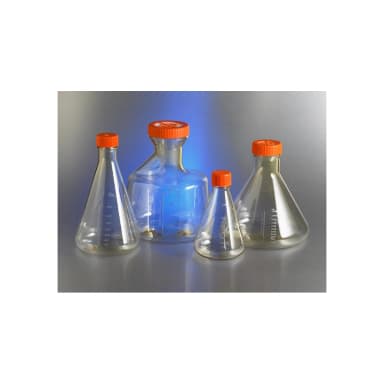 Corning 2L Polycarbonate Erlenmeyer Shake Flask with Vent Cap,Sterile,1/Bag,6/Case