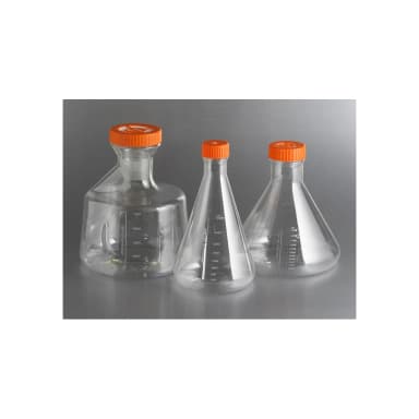 Corning 5L PETG Erlenmeyer Shake Flask, Plain bottom, 1/bag, 4/case