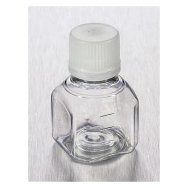 Corning Storage Bottle, 30mL with 18mm HDPE Screw Cap,PET,Sterile,Bulk,12/Tray, 120/Case