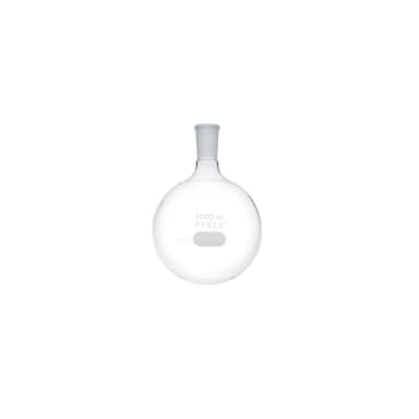 PYREX 1L Short Neck Boiling Flask, Round Bottom, 24/40 Standard Taper Joint