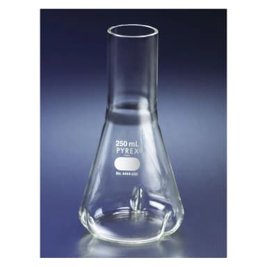 PYREX 125mL Delong Shaker Erlenmeyer Flask with Baffles