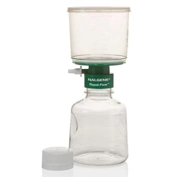 500 mL Rapid-Flow Filter Unit 0.45 µm CN membrane, 75mm dia