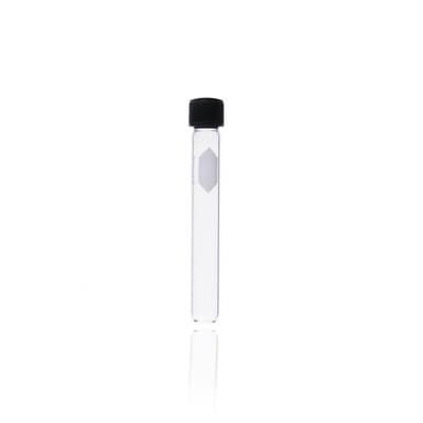 Reusable Screw Thread Culture Tube,Unattached Cap, Rubber Liner,13-415,13X100MM