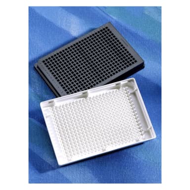 Corning 384 Well Low Volume White Round Bottom Polystyrene NBS Microplate, 10 per Bag, without Lid, Nonsterile
