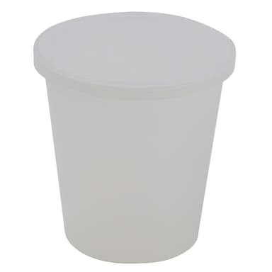 Container w Lid Natural, PPCO 8oz, 250/CS