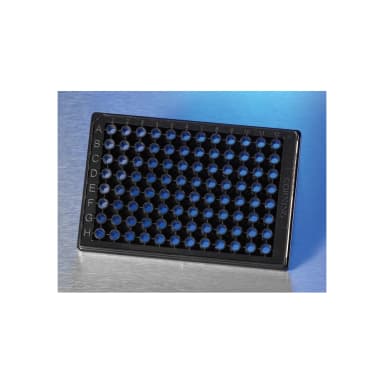 Corning 96 Well Half Area High Content Imaging Glass Bottom Microplate, with Lid