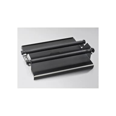 Spring loaded platform for flasks, bottles and tube racks