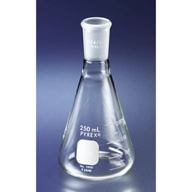 PYREX 500mL Narrow Mouth Erlenmeyer Flask with 24/40 Standard Taper Joint