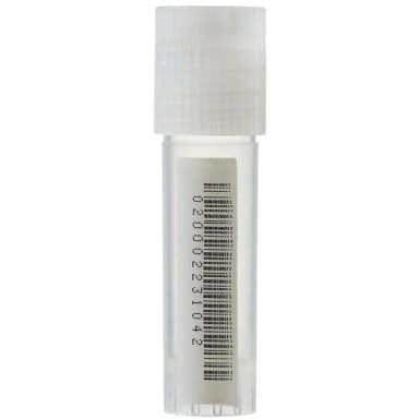 Cryogenic Vial with Bar-Code Sterile PP 2.0mL