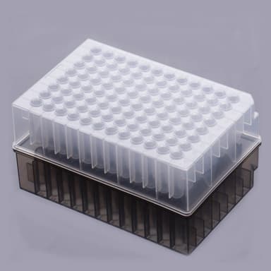 1ml 96-Well Deep Well Plate, U-Bottom, Round well, Sterile, 5/pk, 50/cs
