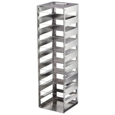 Vertical CryoBox Rack 1.2/2.0 ml 9-Shelf 9x9 Box SS 140 x 143 x 502 mm