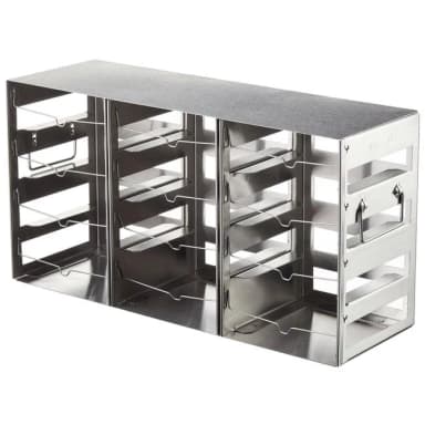 Horizontal CryoBox Rack 1.2/2.0 ml 12-Shelf 4x3 Array 9 x 9 Box