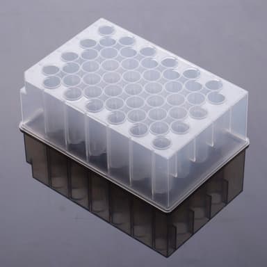 3.5 ml 48-Well Deep Well Plate, U-bottom, Round well, Sterile, 5/pk, 50/c