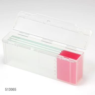 Slide Mailer, Polypropylene, Side Flip Lid, for 5 Slides, Natural, 100/Box, 10 Boxes/Unit