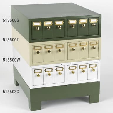 Slide Cabinet Base, Metal, White