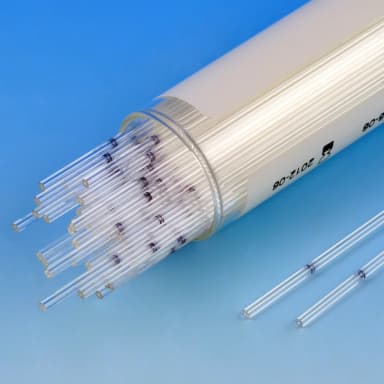 Capillary Tube, Microhematocrit, Soda Lime Glass, Precalibrated, 100/Vial, 10 Vials/Unit
