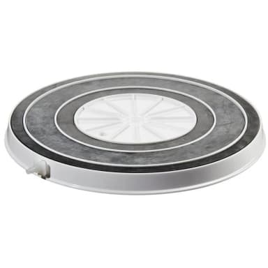 Vacuum Plate Wht PC 343 mm