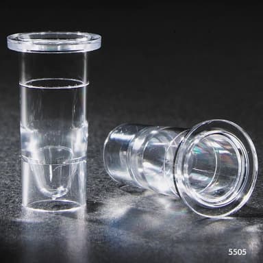 Sample Cup, Nesting, PS, 2mL (for 16mm tubes) - cs-8000
