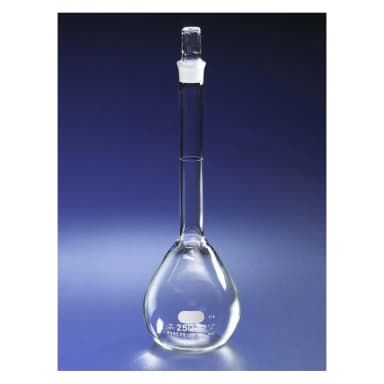 PYREX 100mL Economy Volumetric Flasks, Glass Standard Taper Stopper