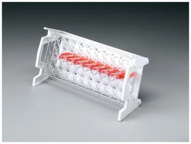 Test Tube Rack Slant Wht PC 16 mm