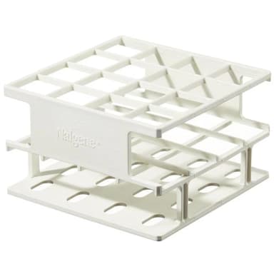 Test Tube Half-Rack Unwire Wht 25 mm