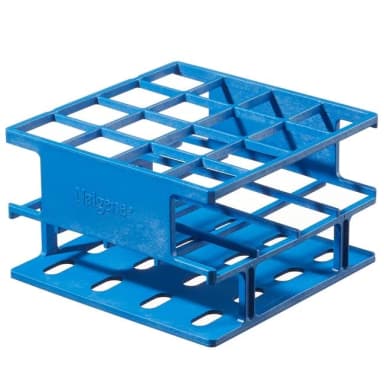 Test Tube Half-Rack Unwire Blue 25 mm