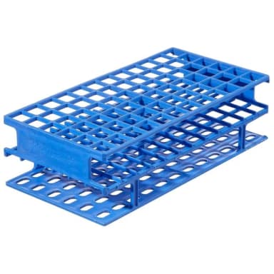 Test Tube Rack Unwire Blue PP 13 mm