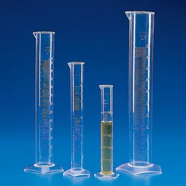 Graduated Cylinder, PMP (TPX), Molded Graduations, 500mL