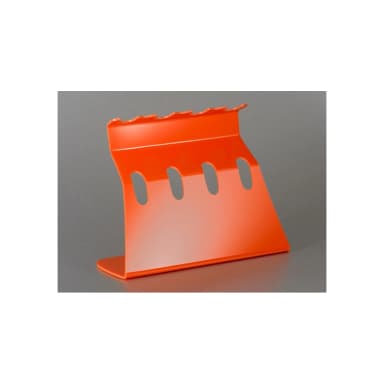 Universal linear stand for four pipettors, orange (four single-channel, maximum of two 8-channel or 12-channel pipettors)
