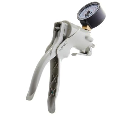 Vacuum Pump Repairable w/Gauge PVC 36 cc/Stroke