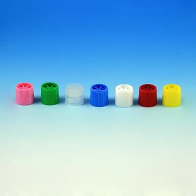 Screw Cap for Sample Tubes with External Threads (g's: 6030-6059), Lilac