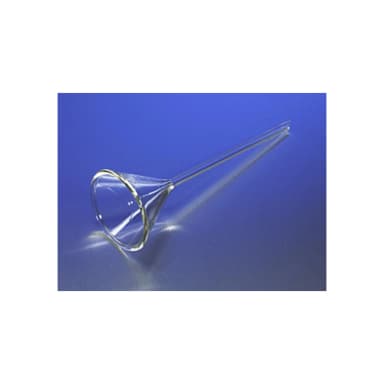 PYREX Plain 65mm Diameter 60 Angle Funnel with Long Narrow Stem