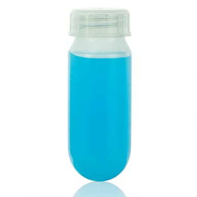 Centrifuge Tube, 70mL, Oak Ridge Round Bottom Style, Attached Screw Cap, PP, 12/Bag - cs-72