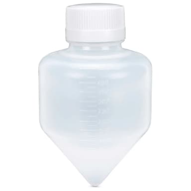 Centrifuge Tube, 500mL Large Volume, Attached White Screw Cap, PP, 6/Bag - CS/36