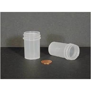 Jar, Wide Mouth, 26mL (7/8oz), PP, 33mm Opening, 1 x 1 7/8"   (Screw Cap Packaged Separately)