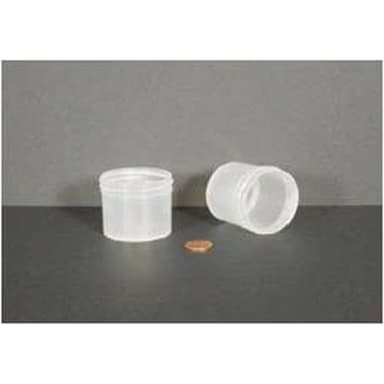 Jar, Wide Mouth, 60mL (2oz), PP, 53mm Opening, 1 13/16 x 1 11/16"   (Screw Cap Packaged Separately)