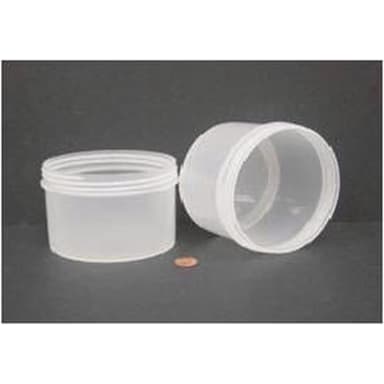 Jar, Wide Mouth, 720mL (24oz), PP, 120mm Opening, 4 3/8 x 3 1/8"   (Screw Cap Packaged Separately)