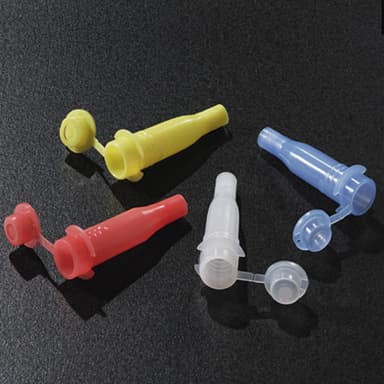 HORIBA ABX: Sample Cup with Cap for Cobas Mira, Bio, Fara and Horiba ABX analzyers, Yellow - cs-12000