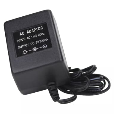 6VDC 200mA adapter