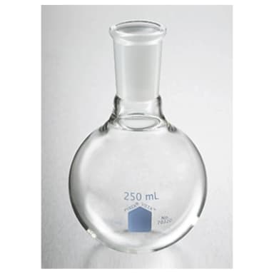 PYREX VISTA 2L Short Neck Boiling Flask, Round Bottom, 24/40 Standard Taper Joint